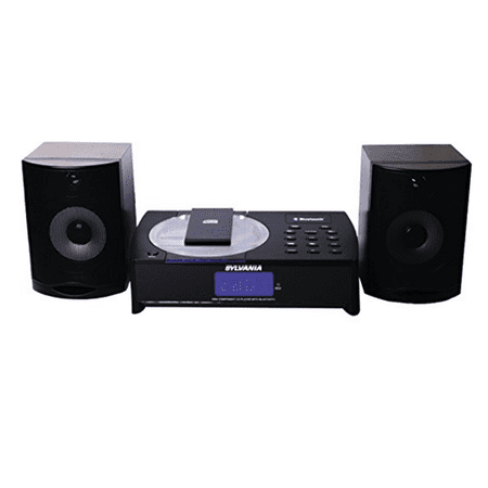 Sylvania SRCD1079BT Bluetooth (R) CD Micro System - Manufacturer (Best Micro Stereo System)