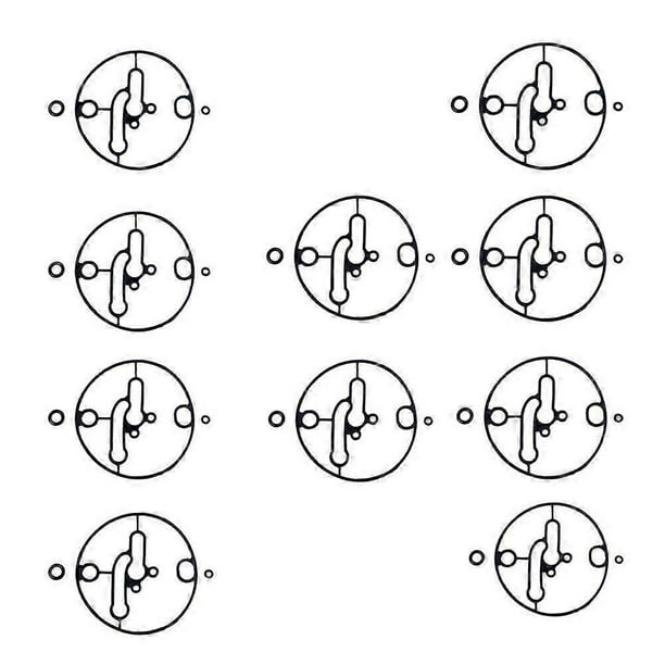 10 PACK 698781 Carburetor Float Bowl Gasket Seals O-Ring Replace For Nikki Troy-Bilt Lawn Mowers Engine Garden Tool Accessories