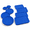 Blue-14 Pack, variant on Blue 7 Pack Food Storage Replacement Lids, Fits 1,2,4,7 Cup Round & 3,6,11 Cup Rectangular Containers