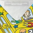 thumbnail image 6 of The Magic School Bus-themed Bed Sheet Set Three Piece Set Comfortable And Skin Friendly Unique Design Home Decor Gifts For Family Friends fans54''x79''（135cm*200cm）, 6 of 6