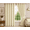 Beige, variant on Zudo Homes Modern Beige Textured Vertical Geometric Pattern Rod Pocket Room Darkening Curtain Sets Curtains, 44 in x 84 in (2 Panels)
