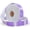 Purple, variant on Smile Raffle Tickets Roll Each Tickets 1''x2'', for Events, Entry, Class Reward, Fundraiser & Prizes,1000 Tickets/Single Roll -Purple
