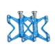 thumbnail image 1 of Sonducket 1 par de pedales de bicicleta, diseño de cojinete multicolor, antideslizante, resistente al desgaste, sellado, pieza de bicicleta, Ciclismo Azul, 1 of 6