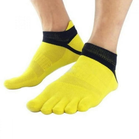 

Brand Clearance! 1Pair Five Socks Men Women Jogging Cotton Toe Pure Socks Sports Finger Breathable Socks Unisex