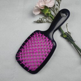 Ausbond Vented Hair Brush Detangling Brush for Pain,Lightweight Handle, Free Brushing on All Wet or Dry Hair Types &mdash; Durable DuoFlex Anti-Static Bristles