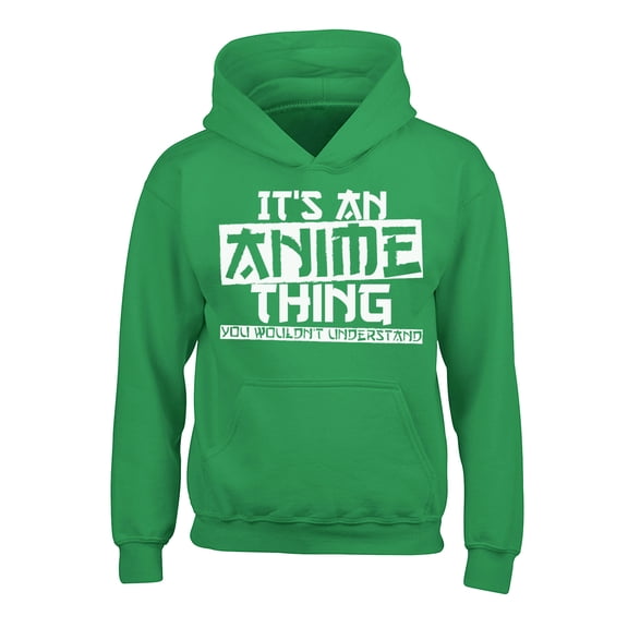 Awkward Styles Japanese Anime Hoodies for Kids It's an Anime Thing You Wouldn't Understand Hooded Youth Sweatshirt Japanese Animation Manga Gifts