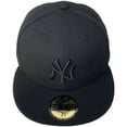 thumbnail image 2 of Gorra De Béisbol Clásica Totalmente Cerrada Mlb Mujer Etiqueta Negra Bordado Ny Yankees Hombre Dodgers El Sombrero De Mayor Tamaño, 2 of 4