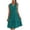 A01 Green, variant on Erwazi Women's Solid Summer Dresses V Neck Sleeveless Tank Button Front Maxi Beach Dress