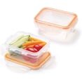 thumbnail image 4 of shiyou-Lock & Lock 095131-006-0000 Contenants en Plastique avec Couvercles-2 x 170ml Rectangulaire, Transparent & Lock & Lock 095115-006-0000 Contenant en Plastique avec Couvercle 1.2 L Rectangulaire, Transparent, 4 of 4