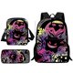 thumbnail image 1 of Gengars-Conjunto de 3 piezas de Anime para niños y niñas, mochila de hombro, estuche para lápices, mochilas escolares de gran capacidad, el mejor regalo, 1 of 4