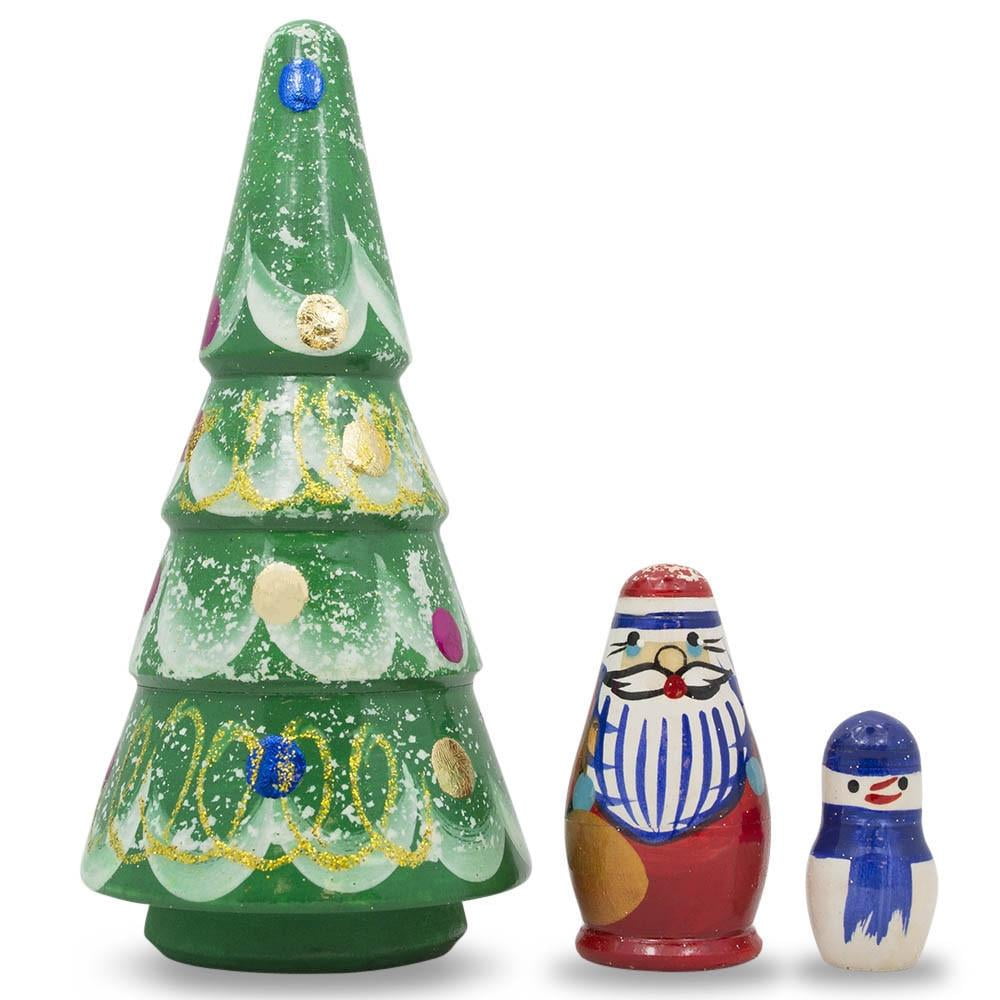 christmas tree nesting dolls
