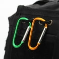 thumbnail image 2 of 10 Pcs Carabiner Spring D-ring Belt Clip Snap Key Chain Aluminum Hook, 2 of 8