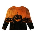 thumbnail image 4 of Halloween 2025 NEW Girls Long Sleeve Shirts Black Girls Tops Trendy Size 7-8 Cute Ghost Shirt Kids Crew Neck T-shirts Girls Tops Tween Girls Clothes, 4 of 5