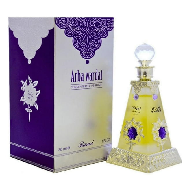 Aceite de perfume Rasasi Arba Wardat CPO 30 ml (30 ml/1.0 oz)