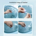 thumbnail image 5 of Foldable Sitz Bath Soaking with Suction Cup with Sprayer Bidet for Perineal Soaking Bath, 5 of 14
