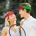 thumbnail image 4 of Eritrea Flag Sports Sun Visor Hats Adjustable Sun Visor Caps For Women And Men, 4 of 7