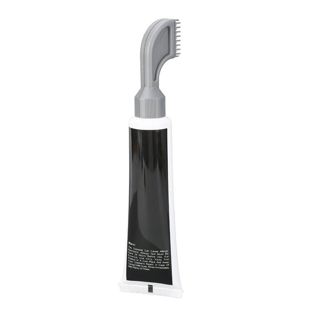 Tinte de bigote, 80 ml de colorante para colorear tinte de barda con peine para vello salible