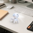 thumbnail image 4 of Cute Dog-Shaped Portable Mini Fan with Phone Stand Function, Handheld Desktop Cooling Fan with Strong Wind Output, Compact Personal Fan for Home, Office, and Travel Use, 4 of 8