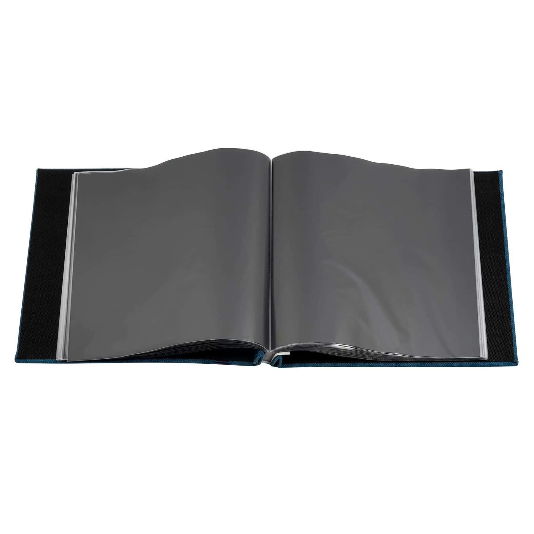 Recollections Teal Mega Scrapbook Album with Ribbon, 6 Pack