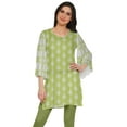 thumbnail image 1 of Moomaya Kimono Manches Mini Kurta Tunique d'Été Imprimée Courte Kurtis pour Femmes, 1 of 5