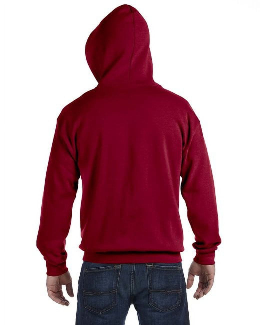 Adult Heavy Blend™ Full-Zip Hooded Sweatshirt - CARDINAL RED - 3XL