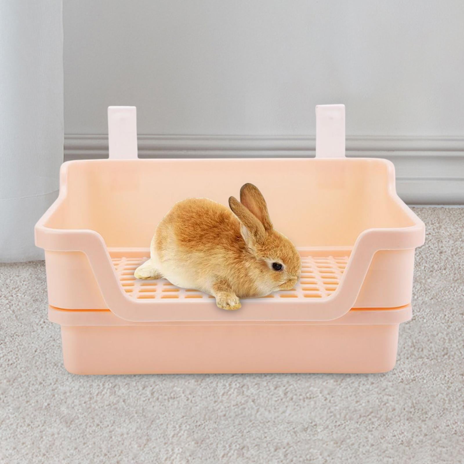 Rabbit Litter Box Toilet for Small Animal Bunny Rabbits Guinea Pig