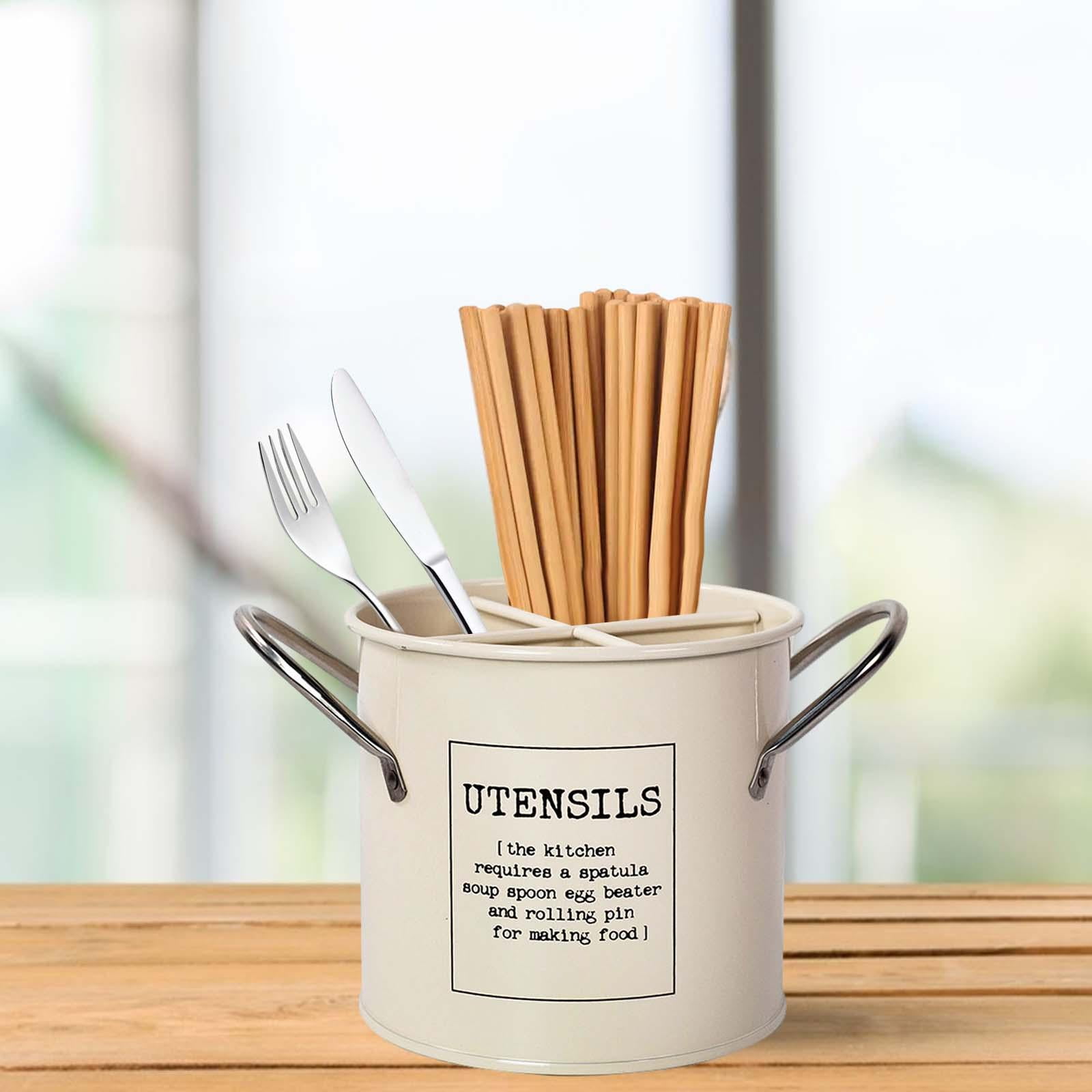 TISHITA Cutlery Holder Utensil Holder Silverware Organizer Multifunctional Cutlery Chopsticks Holder for Party Table Countertop