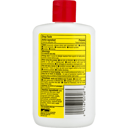 Aspercreme Maximum Strength Formula Odor Free Therapy Pain Relieving Lotion, 6 fl oz