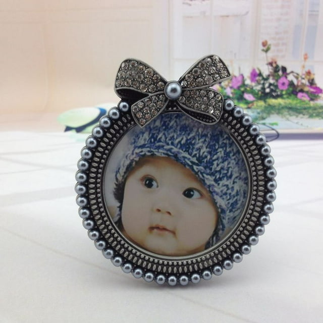 Cadre Photo Style Europe sur Table Décoration Maison Cadres Photo 5x7 4x6 3x3 Rond Ovale pour Bébé