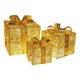 thumbnail image 1 of Caja de Regalo con Decoración Navideña, Juego de Piezas, Adornos Apilados, Caja de Regalo de Hierro, Suministros Navideños Luminosos, Diseño de Escena C, 1 of 7
