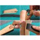 thumbnail image 4 of Bloque de retención de papel de lija de madera, herramientas de pulido artesanales para lijado y pulido de bricolaje, 4 of 7