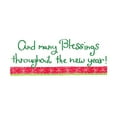 thumbnail image 3 of Graphique A Christmas Blessing Holiday Cards - Pack of 15 Cards with Envelopes - Christmas Greetings - Glitter and Gold Foil Accents - Boxed Set - 4.75" x 6.625", 3 of 5