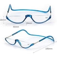 thumbnail image 2 of Lunettes de Lecture Magnétiques, Lecteurs d'Ordinateur Réglables, Lunettes de Lecture avec Sangle de Cou pour Hommes et Femmes, 2 of 8