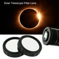 thumbnail image 3 of Ettsollp 1/2/5 Pcs Astronomical Telescope Filter 5 0 Enhancing Photo Lens Eye Eclipse Macula Observation Telescope Filter Lens, 3 of 8