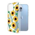 thumbnail image 2 of WIRESTER Soft TPU Clear Case Slim Protective Cover for Apple iPhone 13 Pro Max 6.7" 2021, Sunflower Pattern, 2 of 3