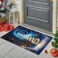 thumbnail image 6 of Christmas Carpet Entrance Door Mat Household Absorbent Nonslip Foot Mat Dirt Proof Mat Bathroom Nonslip Mat Size 15.7x23.6 Inch, 6 of 6