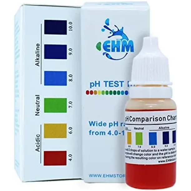 Alkaline Water (ph Test Kit) for Drinking Water Measures pH Level of