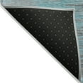 thumbnail image 3 of Addison Rugs Chantille Indoor/Outdoor Transitional Lines Teal Washable Rectangle Rug, 9' x 12', 3 of 6