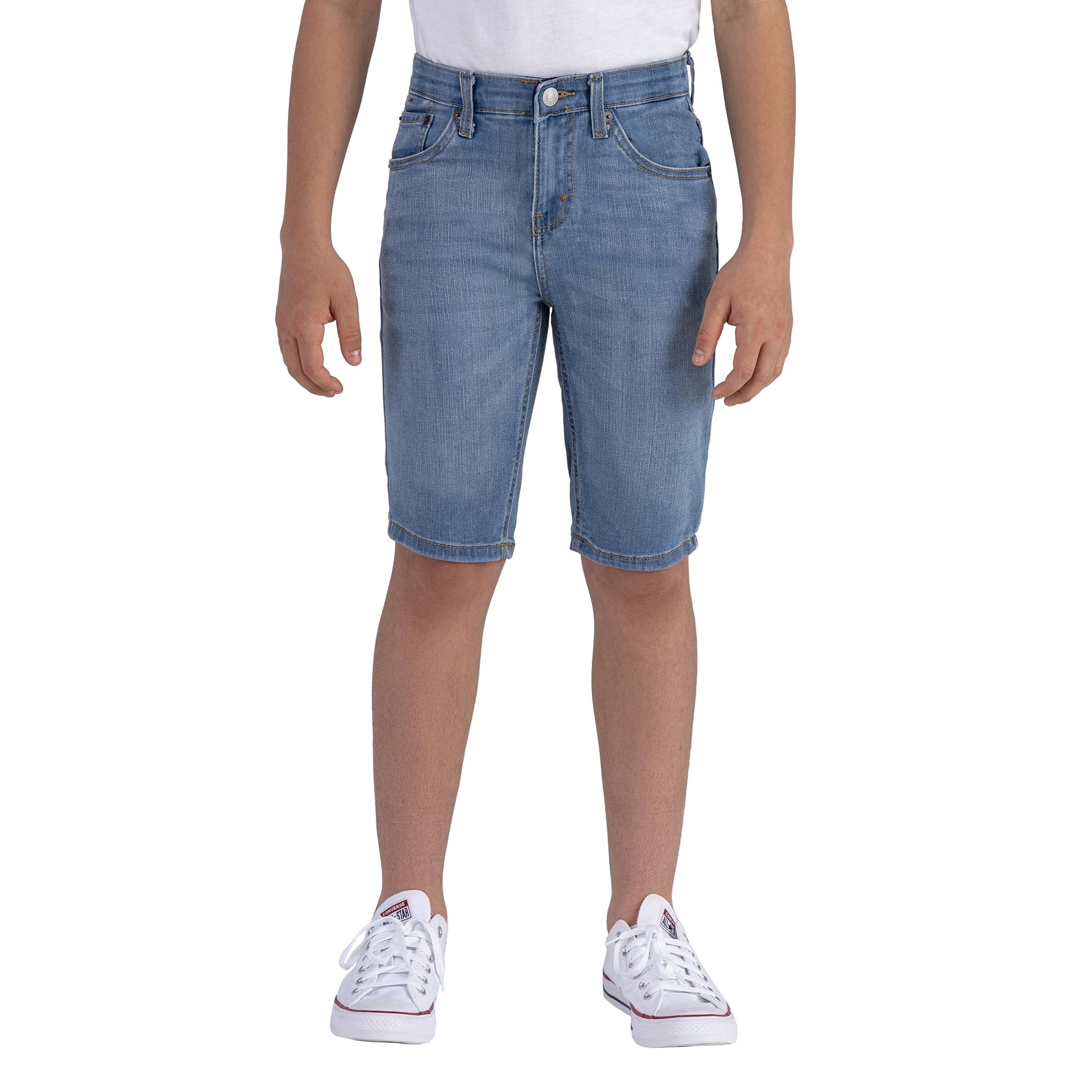 NEW Levi's 511 Slim gray khaki chino jeans 5 pocket shorts boys sz  2T 