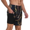 thumbnail image 2 of Fotbe Ball Phyton Snake Traje de Baño para Hombre – Shorts de Natación de Secado Rápido con Forro y Bolsillos-3X-Large, 2 of 6