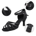 thumbnail image 1 of Zapatos Latinos Suaves Y Cómodos Zapatos De Baile De Moda Para Mujer Negro 37, 1 of 7