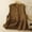 Khaki, variant on DuoJiaJ Vest Outerwear for Women, Round Neck Ruffled Edge Loose Fit Brown XXL