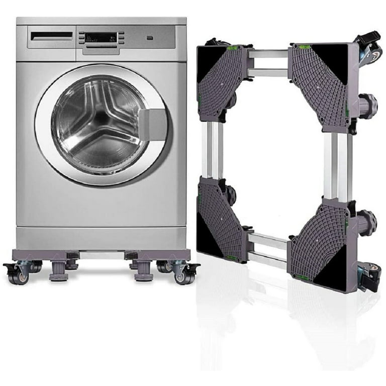 Dryer Stand & Washer Machine Base Combo - Portable Adjustable Front Loader  Stand