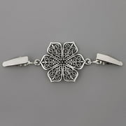 Sweater Clip Buckle Scarf Clasp Vintage Shawl Jewelry for Party Wedding