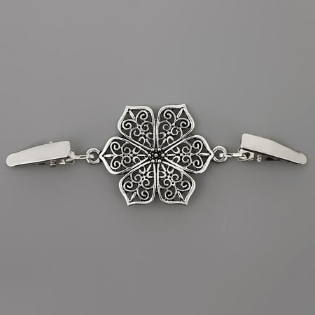 Sweater Clip Buckle Scarf Clasp Vintage Shawl Jewelry for Party Wedding