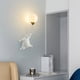 thumbnail image 5 of Greeniant Lámpara de pared de oso con protección ocular para dormitorio de niña, sin peligro de luz azul, luz de pared de fondo súper bonita Estufas de camping, 5 of 6