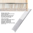 thumbnail image 4 of Macrame Fringe Comb, Efficient Multipurpose Removing Knots Lightweight Stainless Steel Macrame Supplies Comb  For Wall Hanging For Ropes, 4 of 8