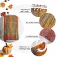 thumbnail image 5 of Shower Curtain 36"W x 78"L Fall Forest Wood Red Yellow Leaves Fabric Shower Curtains Set with Hooks Water Repellent Bathroom Curtains Machine Washable Bathroom Accessories, 5 of 6