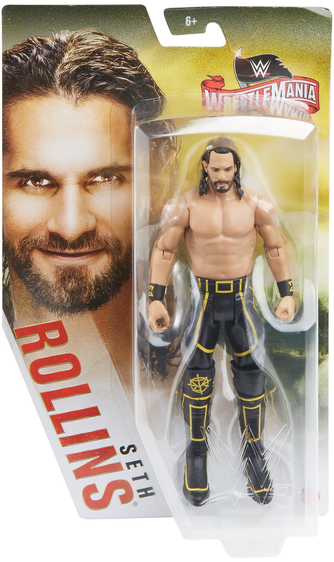 WWE Seth Rollins 6-inch Action Figure with Articulation
