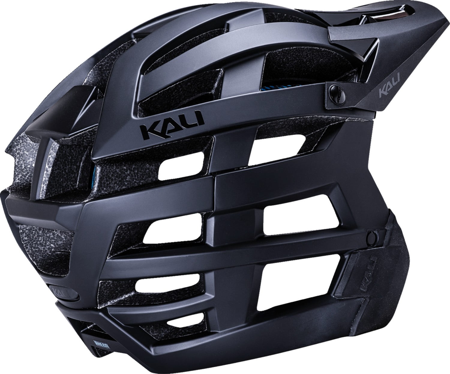 Kali Invader Open Face Mountain Bike Helmet Blue LG-2XL